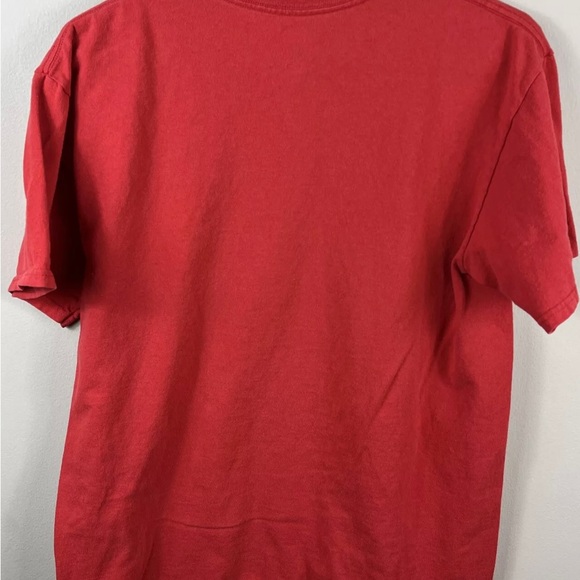 Cleveland Indians Chief Wahoo AL Red TShirt Sz M MLB Genuine Merchandise - Picture 6 of 8